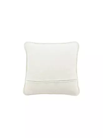 JOOP | Kissenhülle "Uni Doubleface" 50x50cm (Macchiatto-Cashew) | creme
